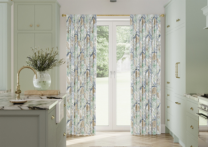 Los Angeles Velvet, Eden - Made to Measure Curtain - Image 3